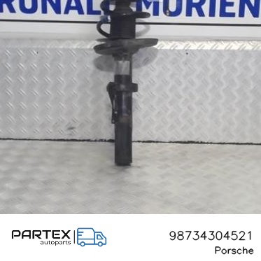 98734304521 - Передній амортизатор Porsche Cayman 987 2012