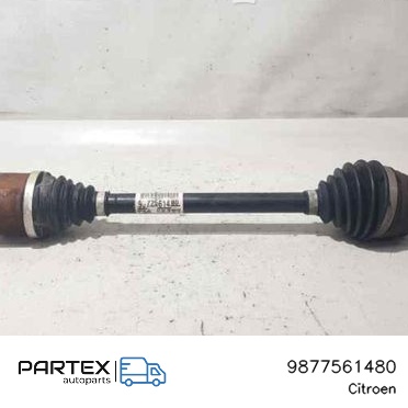 9877561480 Піввісь передня Citroen Berlingo 2018