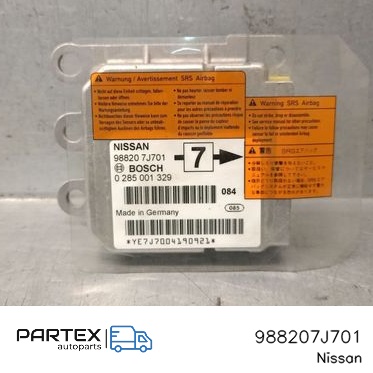 988207J701 - Блок керування Airbag Nissan Primera 2000