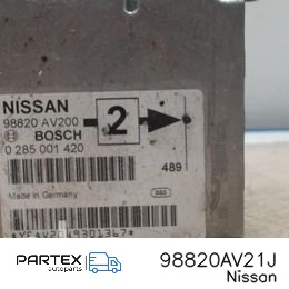 98820AV21J - Блок керування Airbag Nissan Primera 2004