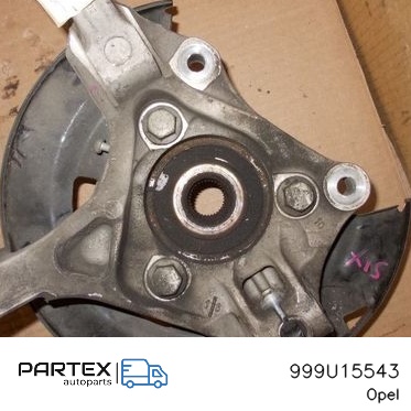 999U15543 - Поворотний кулак переднього колеса Opel Astra J 2012