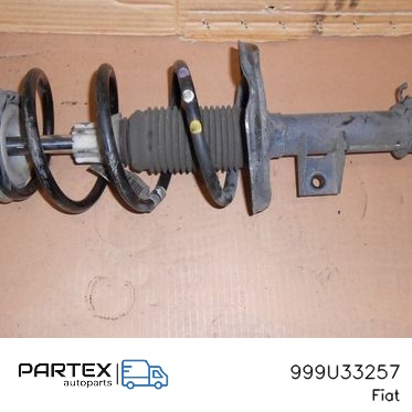999U33257 - Передній амортизатор у зборі з пружиною Fiat 500 2004