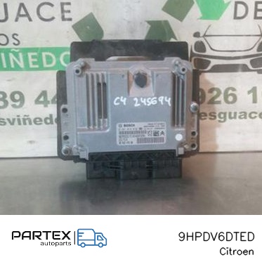 9HPDV6DTED - Блок керування двигуном ECU Citroen C4 II 2013
