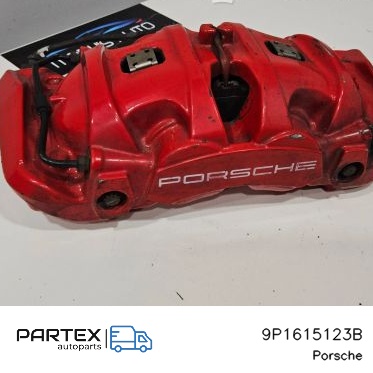 9P1615123B Передній гальмівний супорт Porsche 718 Cayman 982 982c 2017