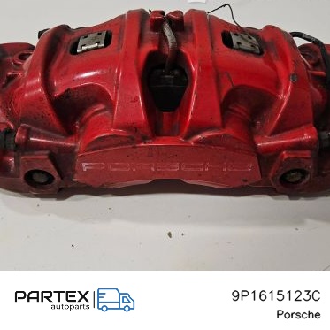 9P1615123C Передній гальмівний супорт Porsche 718 Cayman 982 982c 2017
