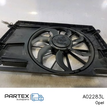 A02283L - Електровентилятор радіатора Opel Astra K 2019