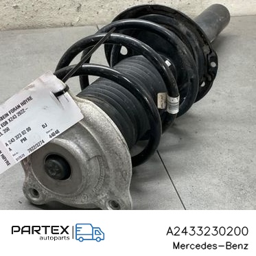 A2433230200 - Передній амортизатор у зборі з пружиною Mercedes-Benz EQB 2022