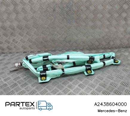 A2438604000 - Шторка безпеки Airbag Mercedes-Benz EQB 2024