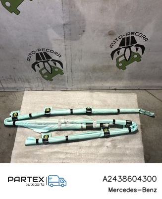 A2438604300 - Шторка безпеки Airbag Mercedes-Benz EQB 2023
