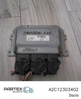 A2C12303402 - Блок керування двигуном ECU Dacia Sandero III 2022