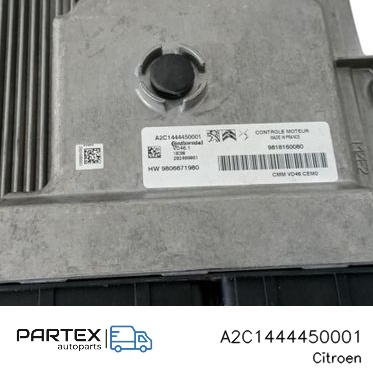 A2C1444450001 - Блок керування двигуном Peugeot 2008 I 2017