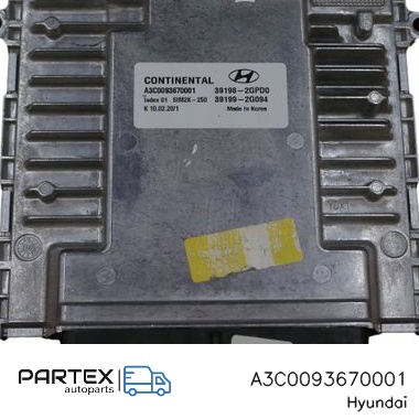 A3C0093670001 - Блок керування двигуном Hyundai i30 2020