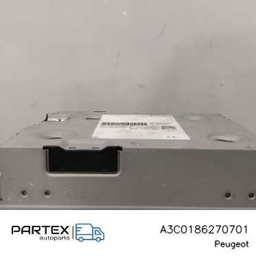A3C0186270701 - Панель радіо мультимедіа Peugeot 208 2021