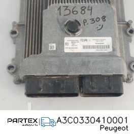 A3C0330410001 - Блок керування двигуном Peugeot 308 2020