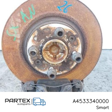 A4533340000 - Поворотний кулак переднього колеса Smart ForFour II W453 2014