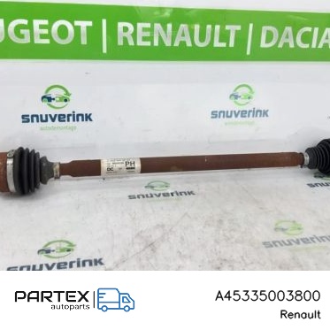 A45335003800 Піввісь задня Renault Twingo III 2021