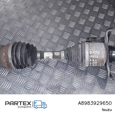 A8983929650 Піввісь передня Isuzu D-Max 2022
