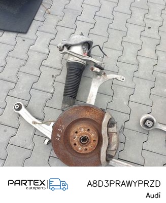 A8D3PRAWYPRZD - Поворотний кулак переднього колеса Audi A8 S8 D3 4E 2020