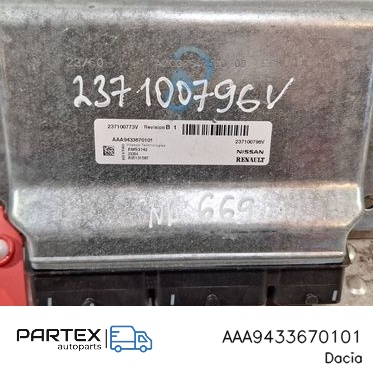 AAA9433670101 - Блок керування двигуном Dacia Sandero III 2021