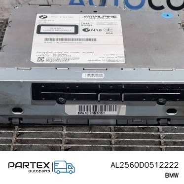 AL2560D0512222 - Панель радіо мультимедіа BMW X3 F25 2013