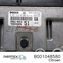 B001048580 - Блок керування двигуном Citroen C1 2017
