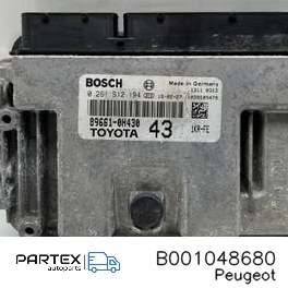 B001048680 - Блок керування двигуном Peugeot 108 2016