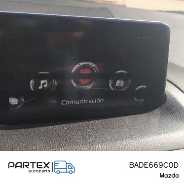 BADE669C0D - Панель радіо мультимедіа Mazda 3 II 2013
