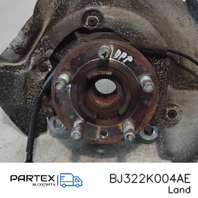 BJ322K004AE - Поворотний кулак переднього колеса Land Rover Range Rover Evoque L538 2014