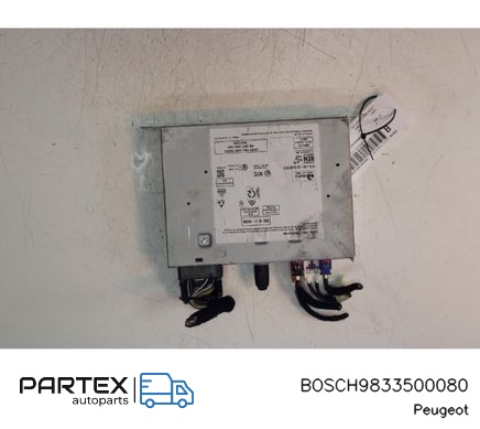 BOSCH9833500080 - Панель радіо мультимедіа Peugeot 208 2019