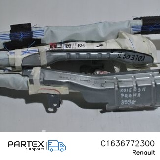 C1636772300 - Шторка безпеки Airbag Renault Koleos II 2020