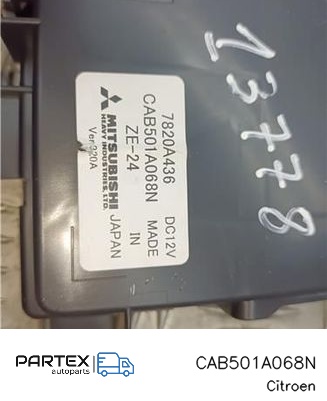CAB501A068N - Панель клімат-контролю Citroen C-Crosser 2011