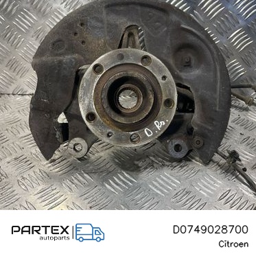 D0749028700 Поворотний кулак цапфа Citroen C4 SpaceTourer 2020