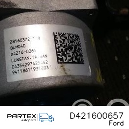 D421600657 - Кермова колонка Ford Ka 2015