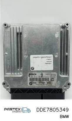 DDE7805349 - Блок керування двигуном ECU BMW X3 E83 2007