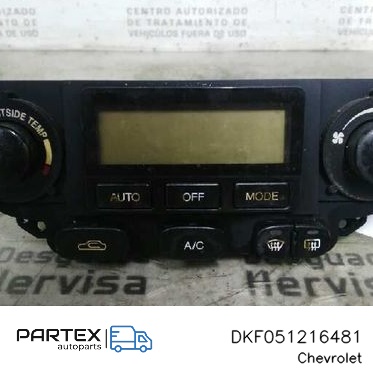 DKF051216481 - Панель клімат-контролю Chevrolet Lacetti 2006