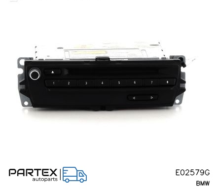 E02579G - Панель радіо мультимедіа BMW X1 E84 2015