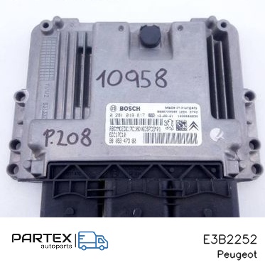 E3B2252 - Блок керування двигуном Peugeot 208 2013
