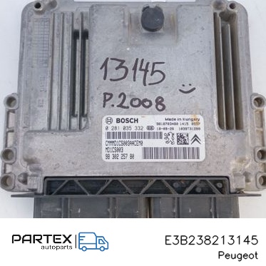 E3B238213145 - Блок керування двигуном Peugeot 2008 I 2018