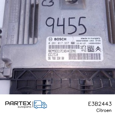 E3B2443 - Блок керування двигуном Citroen C3 Pluriel 2012