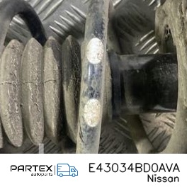 E43034BD0AVA - Передній амортизатор у зборі з пружиною Nissan X-Trail T32 2018