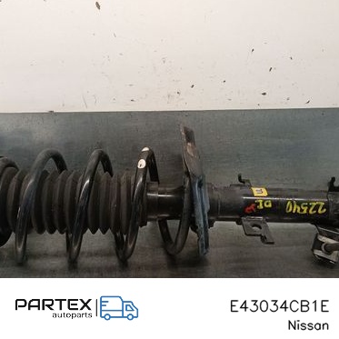 E43034CB1E - Передній амортизатор у зборі з пружиною Nissan X-Trail T32 2018