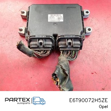 E6T90072H5ZE - Блок керування двигуном Opel Agila B 2010