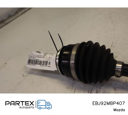EBJ92MBP407 Піввісь передня Mazda CX-30 2019