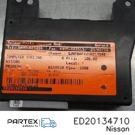 ED20134710 - Блок керування вентилятором пічки Nissan Primera 2006
