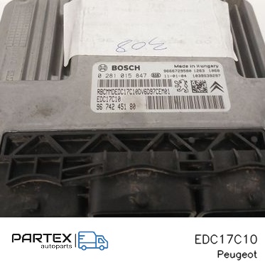 EDC17C10 - Блок керування двигуном Peugeot 308 2011