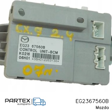 EG2367560B - Блок комфорту Mazda CX-7 2007