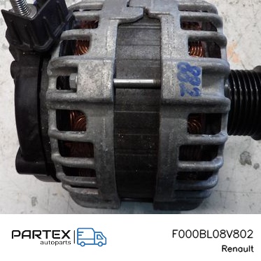 F000BL08V802 Генератор Renault Captur II 2020