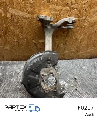 F0257 - Поворотний кулак переднього колеса Audi A6 S6 C6 4F 2009