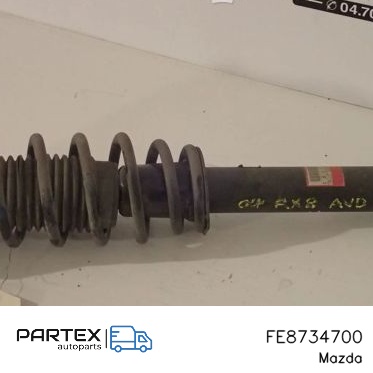 FE8734700 - Передній амортизатор Mazda RX8 2004