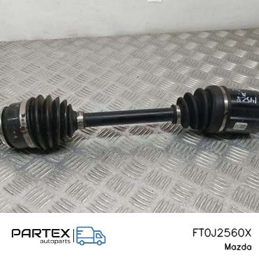 FT0J2560X Піввісь передня Mazda CX-30 2022